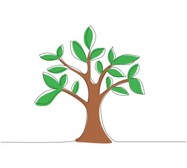 Tek sıra halinde filizlenen filizler. Bitki yaprakları tohum yetiştirir toprak tohumu eko doğal çiftlik konsepti. Tohumlardan yetişen ilk tohumlar. Ekoloji konsepti. Bir çizgi çizimi grafik tasarım vektörü