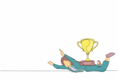 Mutsuz iş kadınlarını ağır bir ganimet yükü altına çeken tek sıra. Ofis çalışanı yarışmayı kazanamadı ya da iş hedeflerine ulaşamadı. Bir çizgi çizimi grafik tasarım vektör çizimi