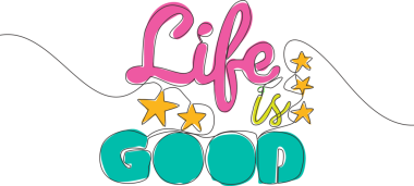 Motivasyonel ve ilham verici bir harf dizisi çizimi, 