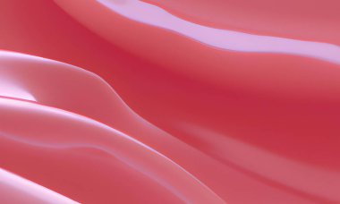 Pink Liquid Background. Abstract plastic for social media