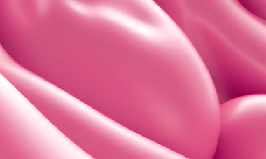 Pink Liquid Background. Abstract plastic for social media