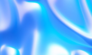 Ocean Blue Liquid Background. Abstract plastic for social media