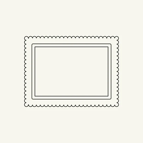 Dekorativa Ramar Dekorativa Bröllopsramar Retro Prydnadsram Vintage Rektangel Prydnader Och — Stock vektor