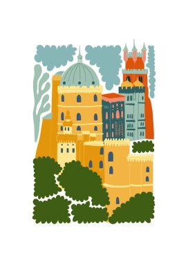 Çiçek ve gezgin soyut elementler. Botanik kompozisyonu. Modern trend Matisse minimal tarzı. Çiçek posteri, dönüm noktası. Tebrik kartı veya davet tasarımı için vektör düzenlemeleri