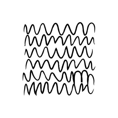 El çizimi karalama vektörü. Karalama, mürekkep fırçası şekilleri, rastgele kaotik çizgiler. Kömür kalem kıvrımları, kıvrımlar, geniş çizgiler. Siyah kalem çizimleri, çizimler. Beyaz arkaplanda izole edilmiş ögeleri kaydır.
