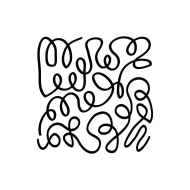 El çizimi karalama vektörü. Karalama, mürekkep fırçası şekilleri, rastgele kaotik çizgiler. Kömür kalem kıvrımları, kıvrımlar, geniş çizgiler. Siyah kalem çizimleri, çizimler. Beyaz arkaplanda izole edilmiş ögeleri kaydır.