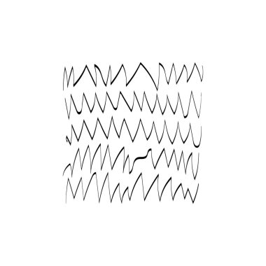 El çizimi karalama vektörü. Karalama, mürekkep fırçası şekilleri, rastgele kaotik çizgiler. Kömür kalem kıvrımları, kıvrımlar, geniş çizgiler. Siyah kalem çizimleri, çizimler. Beyaz arkaplanda izole edilmiş ögeleri kaydır.