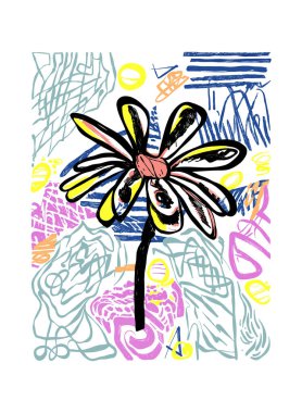 Soyut estetik posterler şablon şeklinde. Modern Moda Matisse Boyama Sanatı. Müze dekoru, sergi sanatı, grunge, çizgi sanatı, çizim, karalama, keçeli kalem. Duvar dekorasyonu, baskı, kartpostal, kapak, afiş. 