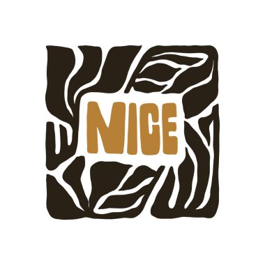 Çiçek soyut elementler. Botanik kompozisyonu. Modern trend Matisse minimal tarzı. Çiçek posteri, davet. Tebrik kartı veya davet tasarımı için vektör düzenlemeleri