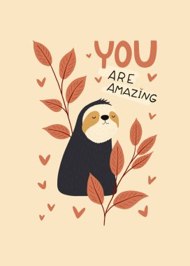 Soyut Çocuk Odası. Modern modaya uygun çocuklar. Duvar kağıdı, duvar dekoru, baskı, kartpostal, kapak, şablon, pankart için el çizimi tasarımı. 