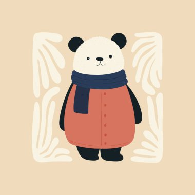 Soyut Çocuk Odası. Modern modaya uygun çocuklar. Duvar kağıdı, duvar dekoru, baskı, kartpostal, kapak, şablon, pankart için el çizimi tasarımı. 