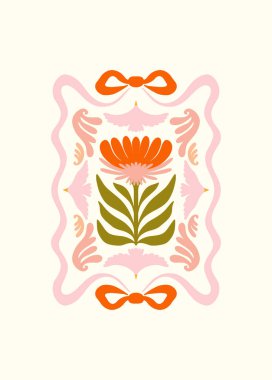 Soyut meyve ve sebze unsurları. Modern trend minimalist. Sağlıklı yiyecekler. Duvar kağıdı, duvar dekoru, baskı, kartpostal, kapak, şablon, pankart için el çizimi tasarımı.