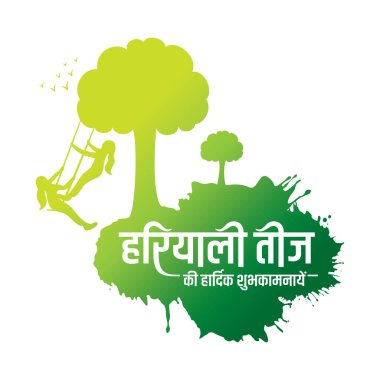 Hindistan 'da Hariyali Teej festivali, doğayı kutlayın.,