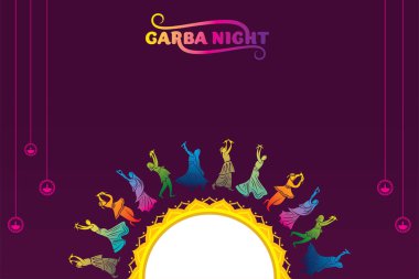 Garba ve Dandiya 'nın Hindistan' daki Navratri festivalindeki görüntüleri.