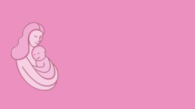  Dünya Annelik Ruh Sağlığı Günü animasyon videosu.