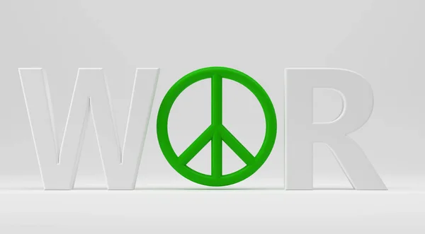 Цветной Символ Мира Перед Фоном Иллюстрация — стоковое фото