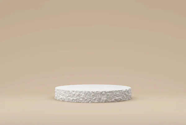 背景にある抽象的な石のテンプレート 3Dイラスト — ストック写真