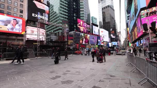 New York City Usa 31St Dec 2022 Footage City New — Video
