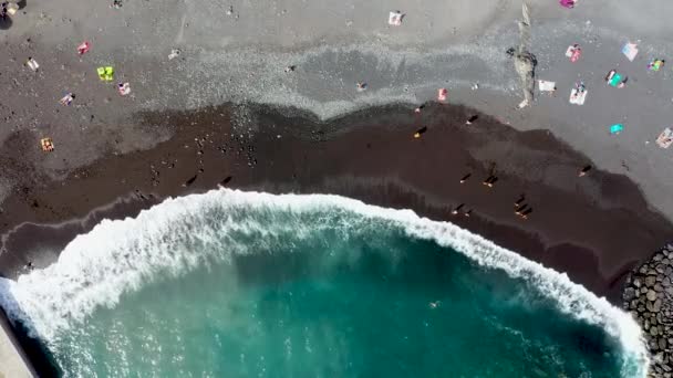 Des Images Aériennes Drones Belle Ville Costa Adeje Santa Cruz — Video