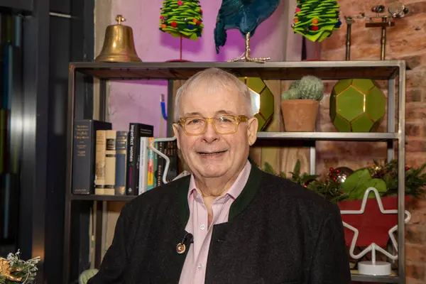 stock image Leeds UK, 1st July 2020: The professional British Actor and television presenter celebrity Christopher Biggins