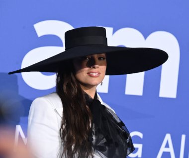 Antibes, Frances. 25 Mayıs 2023: Kraliçe Latifah Hotel du Cap 'teki amfAR Gala Cannes etkinliğine geldi.