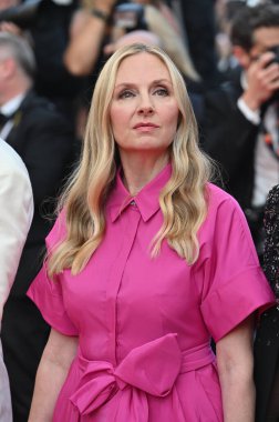 FRANSA, FRANSA. 23 Mayıs 2023: Hope Davis 76. Cannes Festivali 'ndeki Asteroid Şehri prömiyerinde