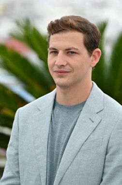 FRANSA, FRANSA. 19 Mayıs 2023, Tye Sheridan 76. Cannes Festivali 'nde Kara Sinekler için fotoğraf çağrısında bulundu.