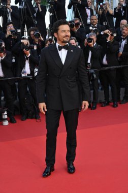 FRANSA, FRANSA. 27 Mayıs 2023: Orlando Bloom 76. Cannes Festivali Kapanış Galasında