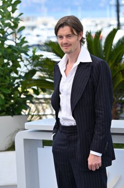 FRANSA, FRANSA. 22 Mayıs 2023, Sam Riley 76. Cannes Festivali 'nde Firebrand için yapılan fotoğraf çağrısında...