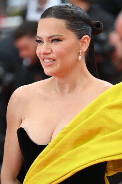 FRANSA, FRANSA. 18 Mayıs 2023: Adriana Lima Indiana Jones 'un galasında ve 76. Cannes Festivali' nde Kader Çemberi 'nde
