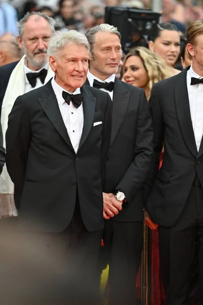Cannes Frankreich Mai 2023 Harrison Ford Bei Der Premiere Von — Stockfoto