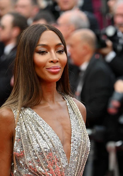 FRANSA, FRANSA. 16 Mayıs 2023: 76. Cannes Festivali 'nde Jeanne du Barry' nin galasında Naomi Campbell