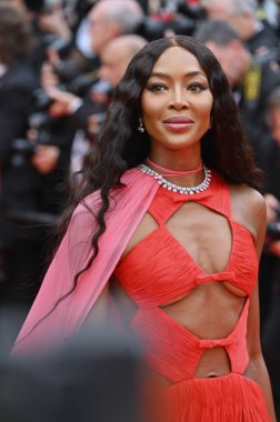 FRANSA, FRANSA. 20 Mayıs 2023 'te Naomi Campbell 76. Cannes Festivali' nde Ayın Katilleri galasında.