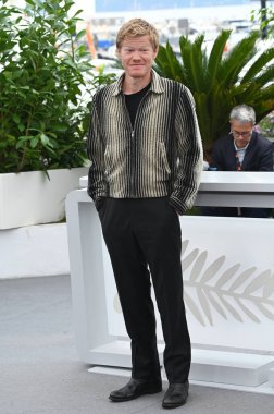 FRANSA, FRANSA. 21 Mayıs 2023 'te Jesse Plemons 76. Cannes Festivali' nde Ayın Katilleri 'nin fotografını çekti.