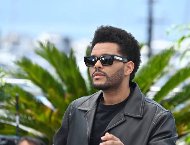 FRANSA, FRANSA. 23 Mayıs 2023: Abel Tesfaye (The Weeknd) 76. Cannes Festivali 'nde Idol için yapılan fotoğraf çekiminde