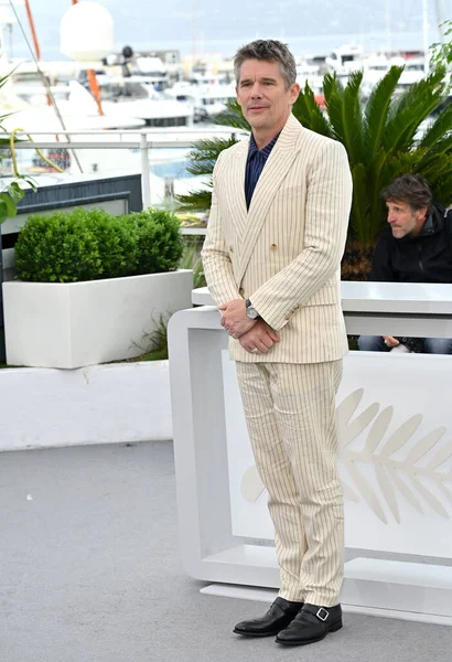 Cannes France May 2023 Ethan Hawke Photocall Strange Way Life — Stock Photo, Image