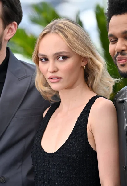 Cannes France May 2023 Lily Rose Depp Photocall Idol 76Th — Stock Photo, Image
