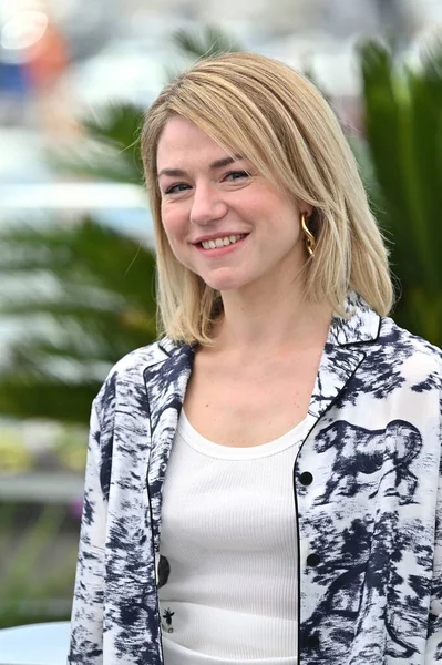 Cannes France May 2023 Emilie Dequenne Photocall Certain Regard Jury — Stock Photo, Image