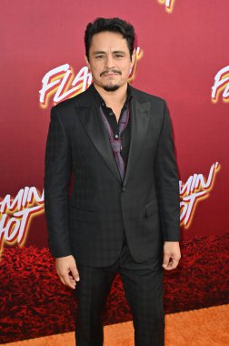LOS ANGELES, CA. 2009 Haziran, 2023: Jesse Garcia Hollywood Post 43 'teki Flamin' Hot 'ın galasında