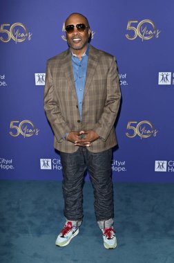 LOS ANGELES, ABD. 18 Ekim 2023: Jeffrey Allen Townes Pasifik Tasarım Merkezi 'ndeki Umut Şehri Yaşam Ruhu Galasında.