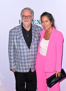 LOS ANGELES, CA. 5 Ekim 2023: Matt Groening ve Katherine E. Fleming Walt Disney Konser Salonu 'nun 20. yıl dönümü münasebetiyle Los Angeles Filarmoni Galasında