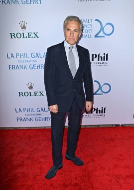 LOS ANGELES, CA. 5 Ekim 2023: Los Angeles Filarmoni Galasında Christoph Waltz Walt Disney Konser Salonu 'nun 20. yıldönümü kutlamaları