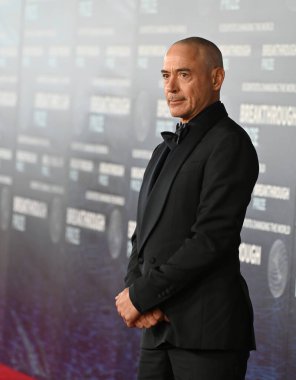 LOS ANGELES, CA. 15 Nisan 2023: Robert Downey Jr. Akademi Müzesi 'nde Bilim ve Matematik alanında İlerleme Ödülü Töreni
