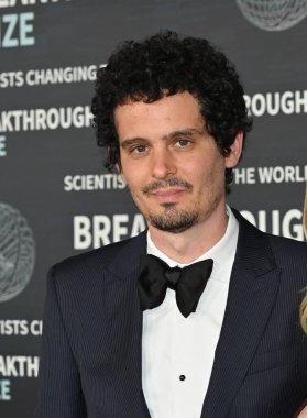 LOS ANGELES, CA. 15 Nisan 2023: Damien Chazelle Akademi Müzesinde Bilim ve Matematik alanında Büyük Buluş Ödül Töreni