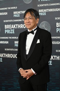 LOS ANGELES, CA. 15 Nisan 2023: Hiraku Nakajima, Uluslararası Matematik Birliği, Akademi Müzesi 'nde Bilim ve Matematik alanında Büyük Buluş Ödülü Töreni