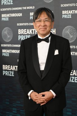 LOS ANGELES, CA. 15 Nisan 2023: Hiraku Nakajima, Uluslararası Matematik Birliği, Akademi Müzesi 'nde Bilim ve Matematik alanında Büyük Buluş Ödülü Töreni