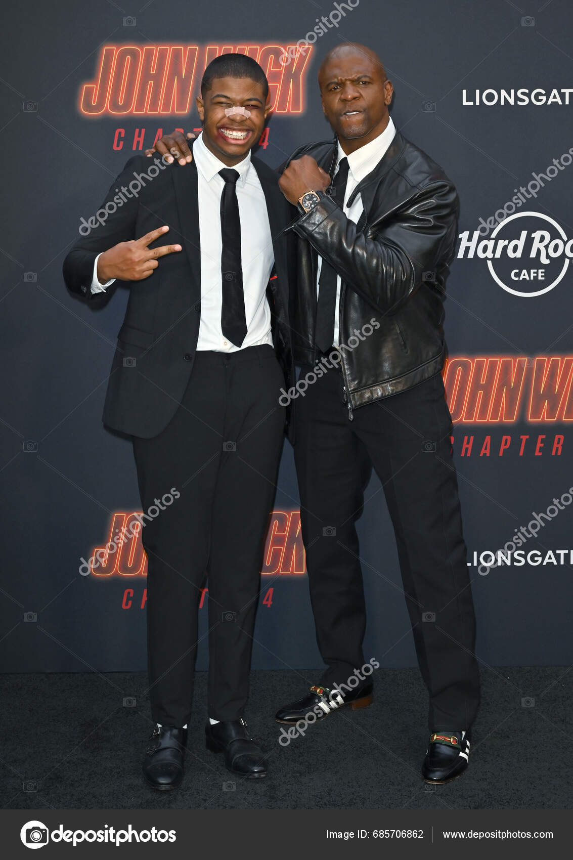 Los Angeles March 2023 Isaiah Crews Terry Crews Premiere John – Stock