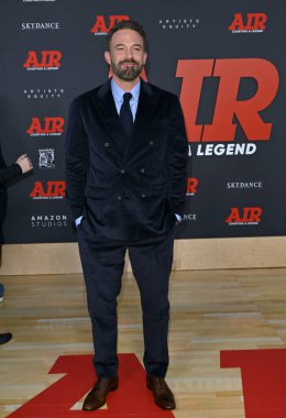 LOS ANGELES, CA. 27 Mart 2023: Ben Affleck Regency Village Tiyatrosu 'ndaki dünya prömiyerinde
