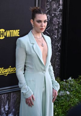 LOS ANGELES, CA. 22 Mart 2023: Sophie Nelisse Hollywood 'daki TCL Çin Tiyatrosu' nda YellowJackets 'ın 2. sezon galasında