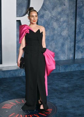 ÇOK HILLS, CA. 12 Mart 2023: Wallis Annenberg Merkezi 'ndeki Vanity Fair Oscar Partisi' nde Noomi Rapace